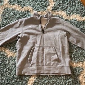 Great Condition Men’s Nike 3/4 Zip Grey SZ L